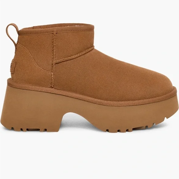 UGG Classic Ultra Mini New Heights Platform Boots - Picture 3 of 12